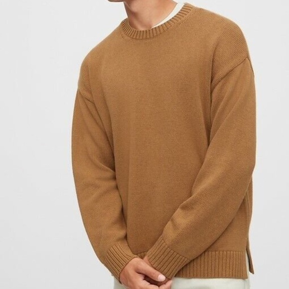 Gap Oversized Crewneck Men’s Sweater (M Tall) - Picture 1 of 9